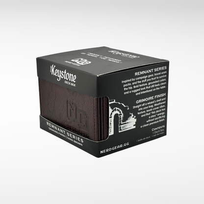 The Keystone - Remnant Series - Grimoire Dark Brown