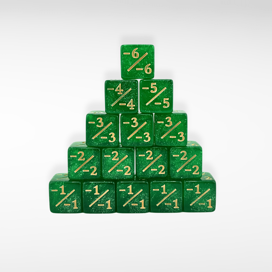 Mini - 1/ - 1 (Minus One) 12mm Dice for MTG - Nerd Gear Gaming Inc.