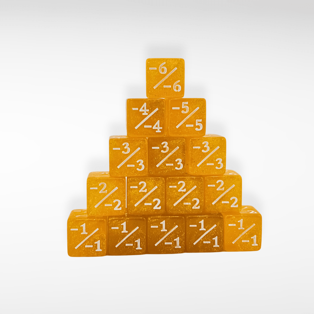 Mini - 1/ - 1 (Minus One) 12mm Dice for MTG - Nerd Gear Gaming Inc.