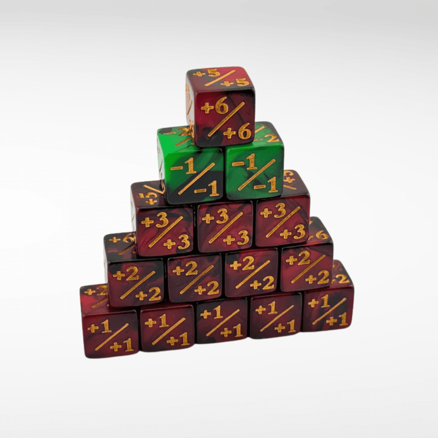 MTG Plus 1 Counter +1/+1 Dice - 15 Pack