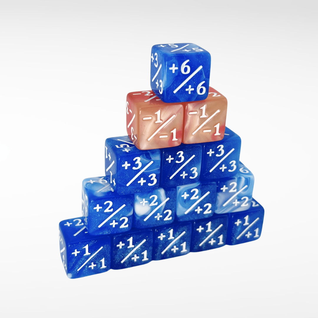 MTG Plus 1 Counter +1/+1 Dice - 15 Pack