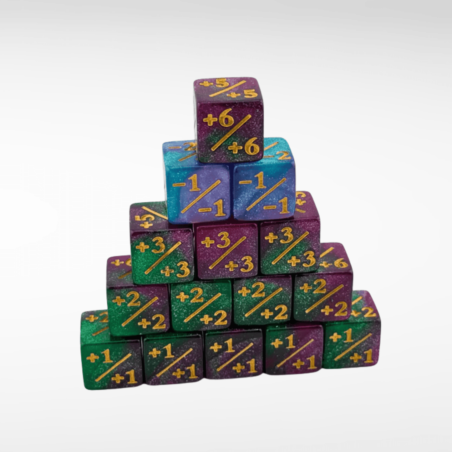 MTG Plus 1 Counter +1/+1 Dice - 15 Pack