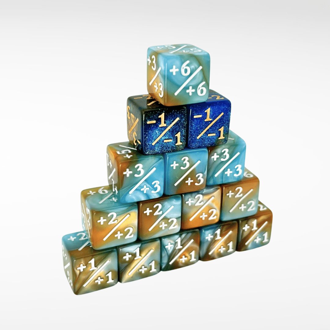 MTG Plus 1 Counter +1/+1 Dice - 15 Pack