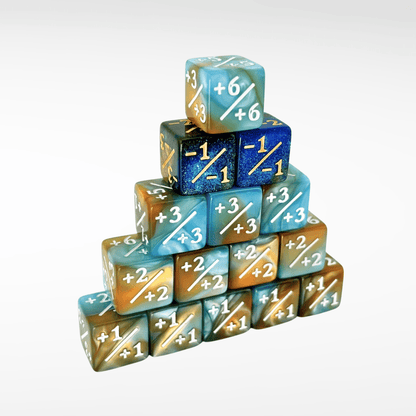 MTG Plus 1 Counter +1/+1 Dice - 15 Pack