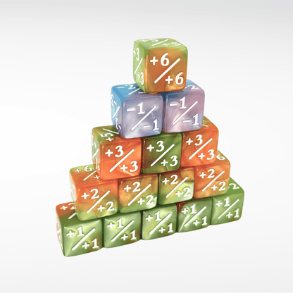 MTG Plus 1 Counter +1/+1 Dice - 15 Pack