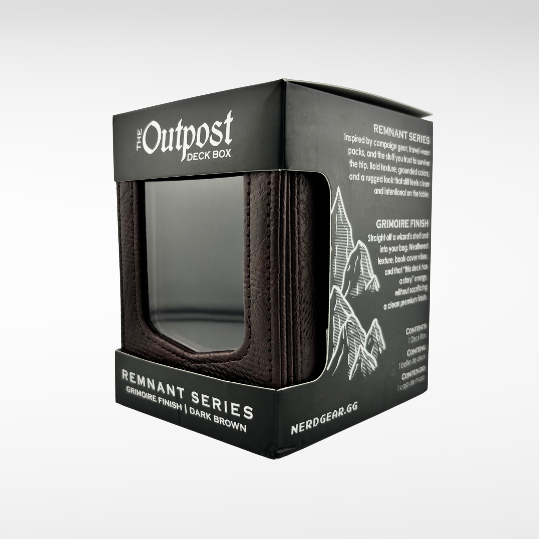 The Outpost - Remnant Series - Grimoire Dark Brown