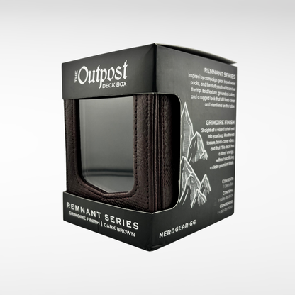 The Outpost - Remnant Series - Grimoire Dark Brown