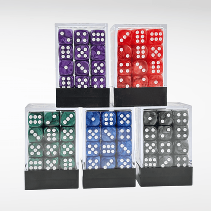 Small D6 Dice 12mm - 36 Pack